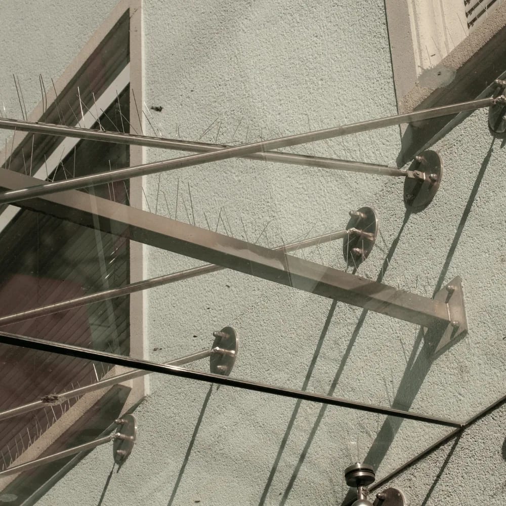 Bird spike installation