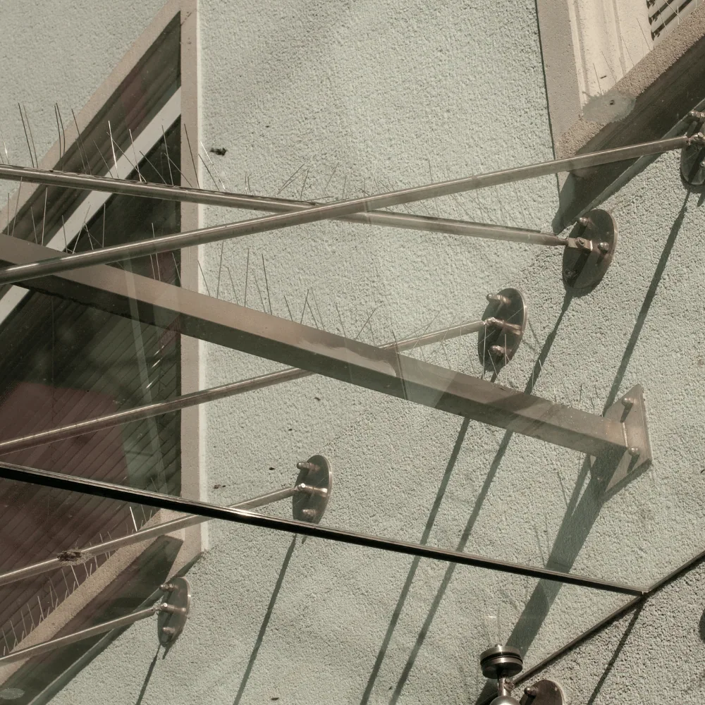 Bird spike installation