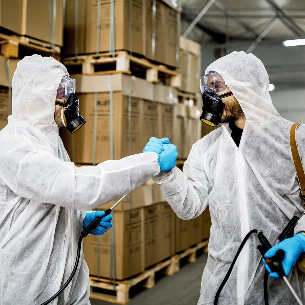 Warehouse fumigation