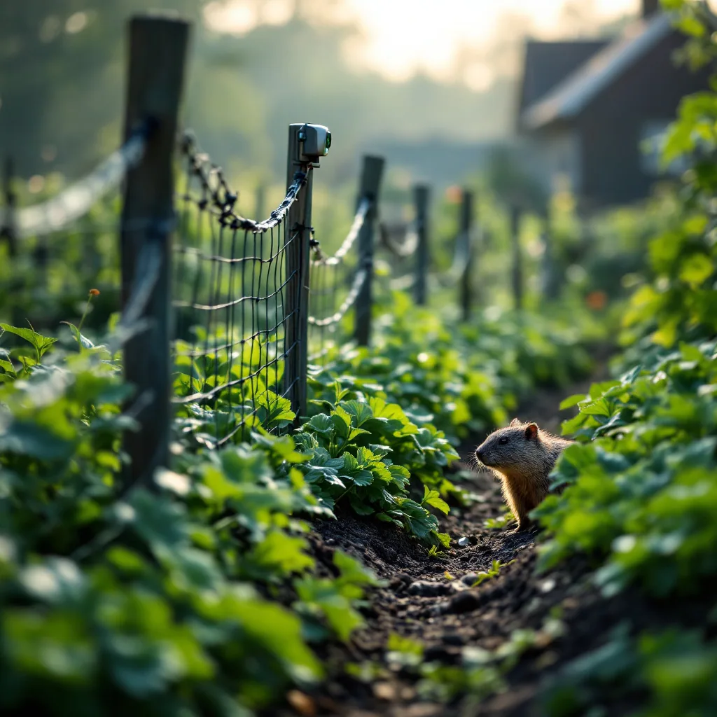 Preventive Measures to Keep Groundhogs Out of Gardens in Quebec