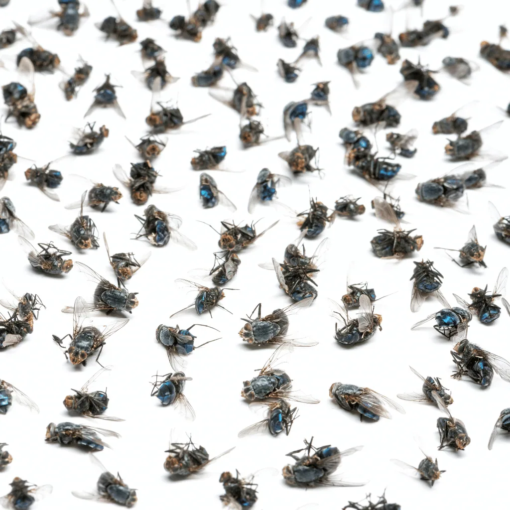 Blow fly infestation in kitchen